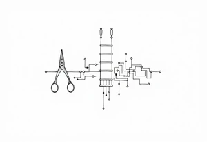 Tools, ladder logic, electronics tattoo idea
