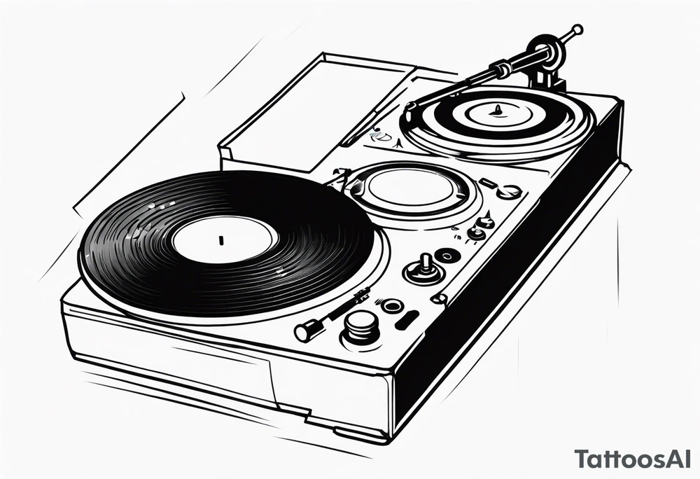 DJ NIGHT tattoo idea