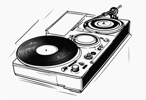 DJ NIGHT tattoo idea