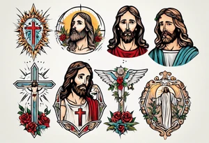 Jesus tattoo idea