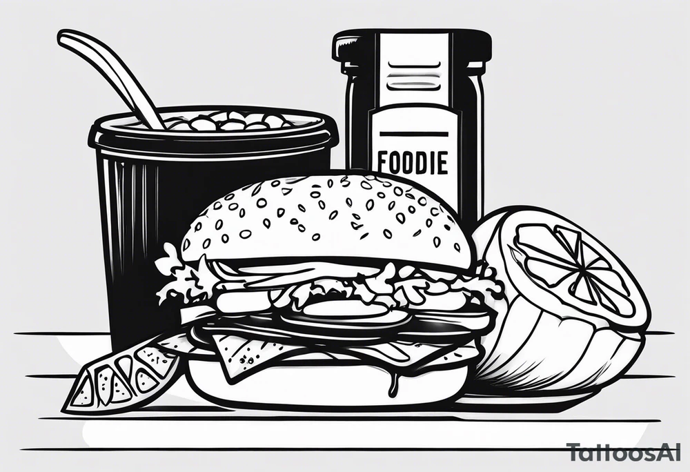 foodie tattoo idea