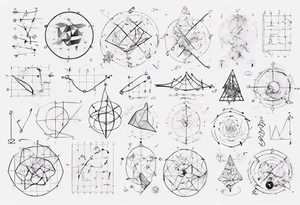 The mathematical friendship graph from graph theory that is cute tattoo idea
