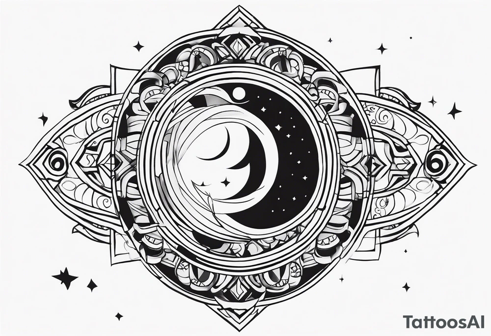 Segundo sol minimalista 
nando reis tattoo idea