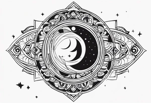 Segundo sol minimalista 
nando reis tattoo idea