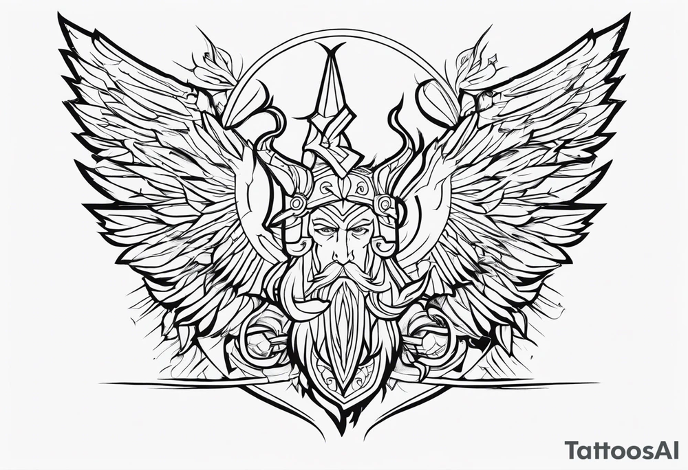 lance odin tattoo idea