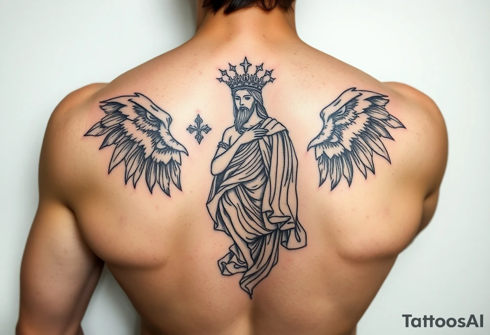 Rome goddess tattoo idea