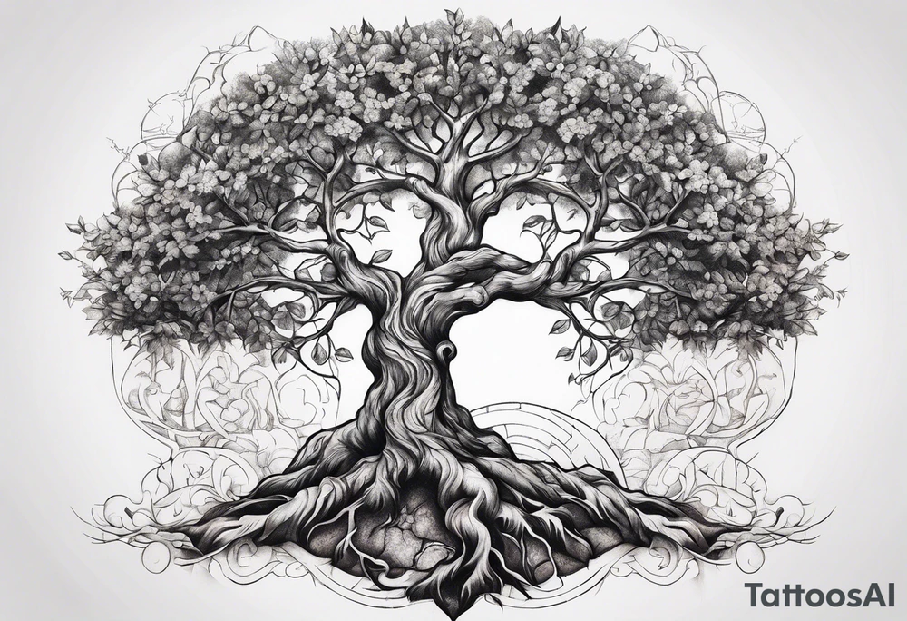 Tree of life tattoo idea