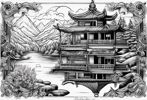 Traveler tattoo tattoo idea