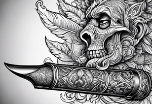 Smoking Cigars tattoo idea