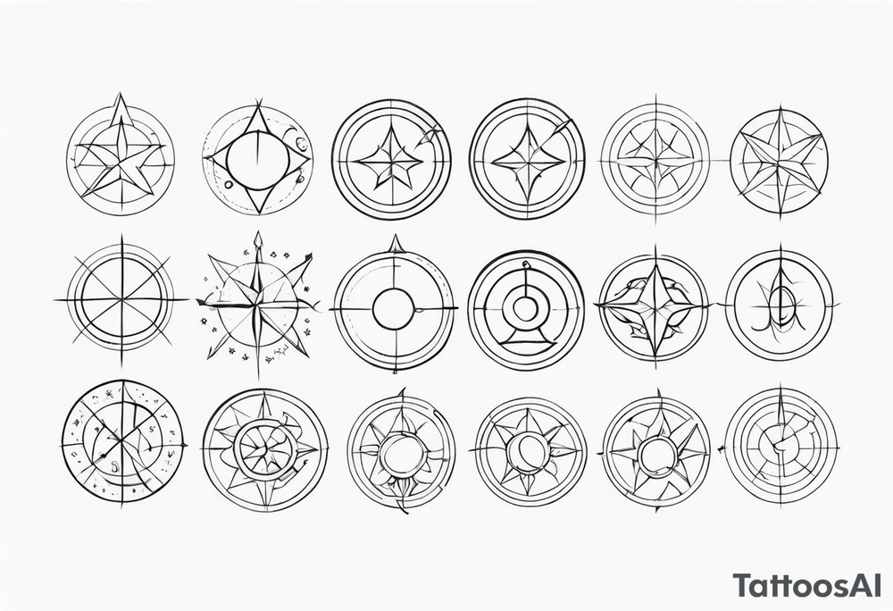 Astrological Sign tattoo idea