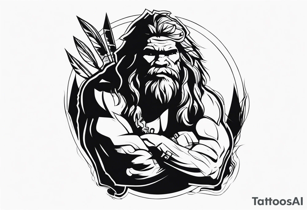 caveman weekend tattoo idea