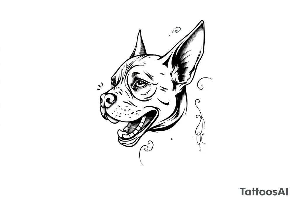 PITBULL tattoo idea