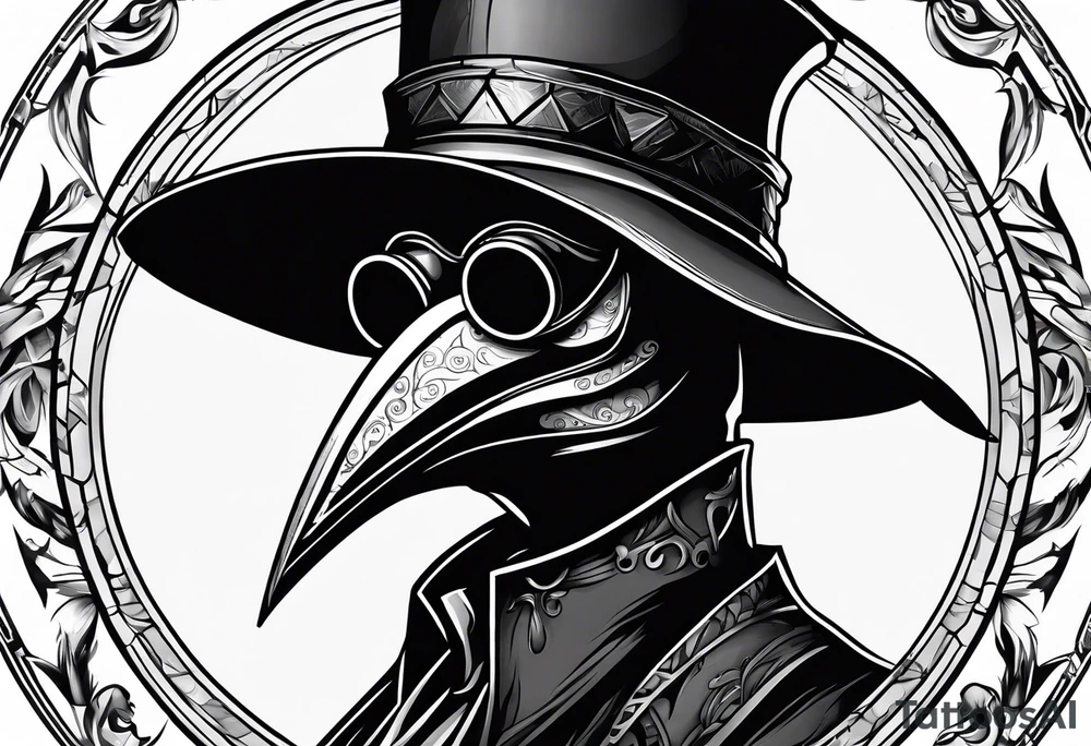 Plague doctor tattoo idea