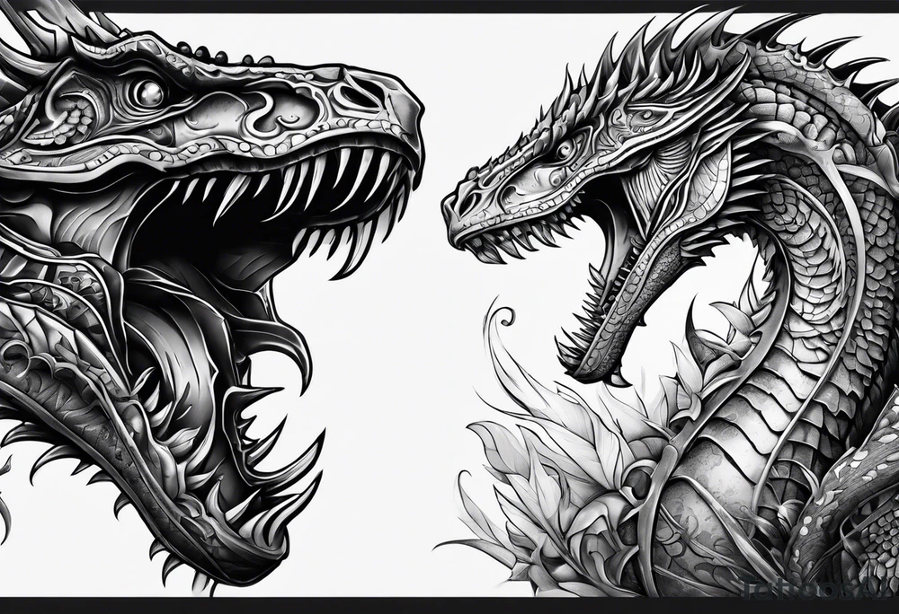 Dinasour tattoo idea
