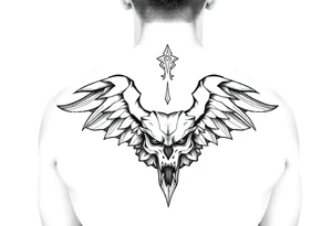full back tattoo tattoo idea