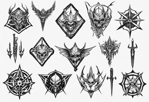 Hexblade tattoo idea