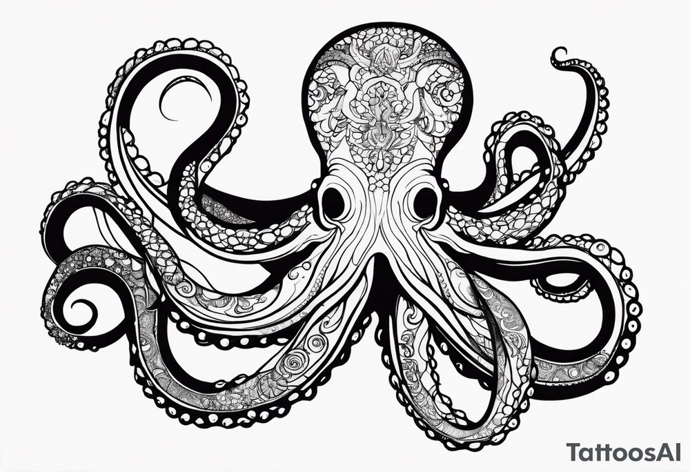 Octopus tattoo idea