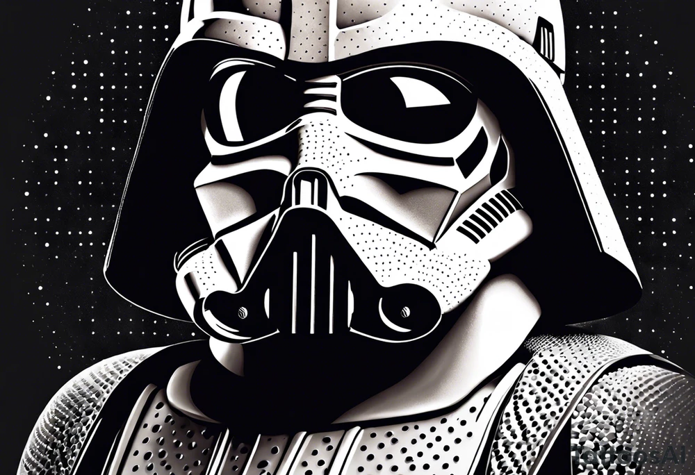 Storm trooper Darth vader tattoo idea