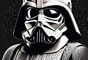 Storm trooper Darth vader tattoo idea