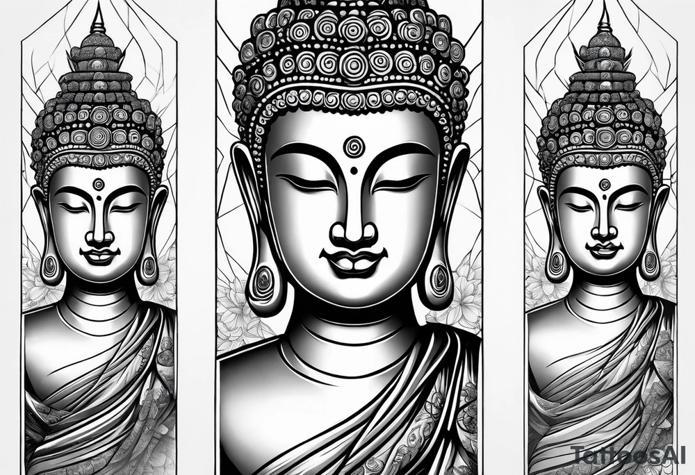 Buddha Tatto forearm tattoo idea