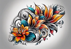strength family tattoo idea