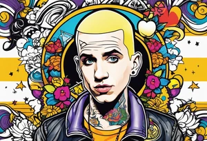 slim shady tattoo idea