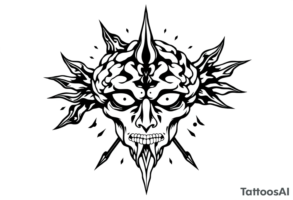 balanced mind tattoo idea
