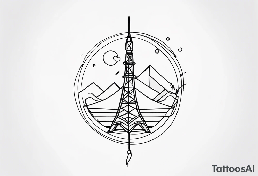 antenna tattoo idea