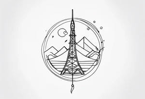 antenna tattoo idea