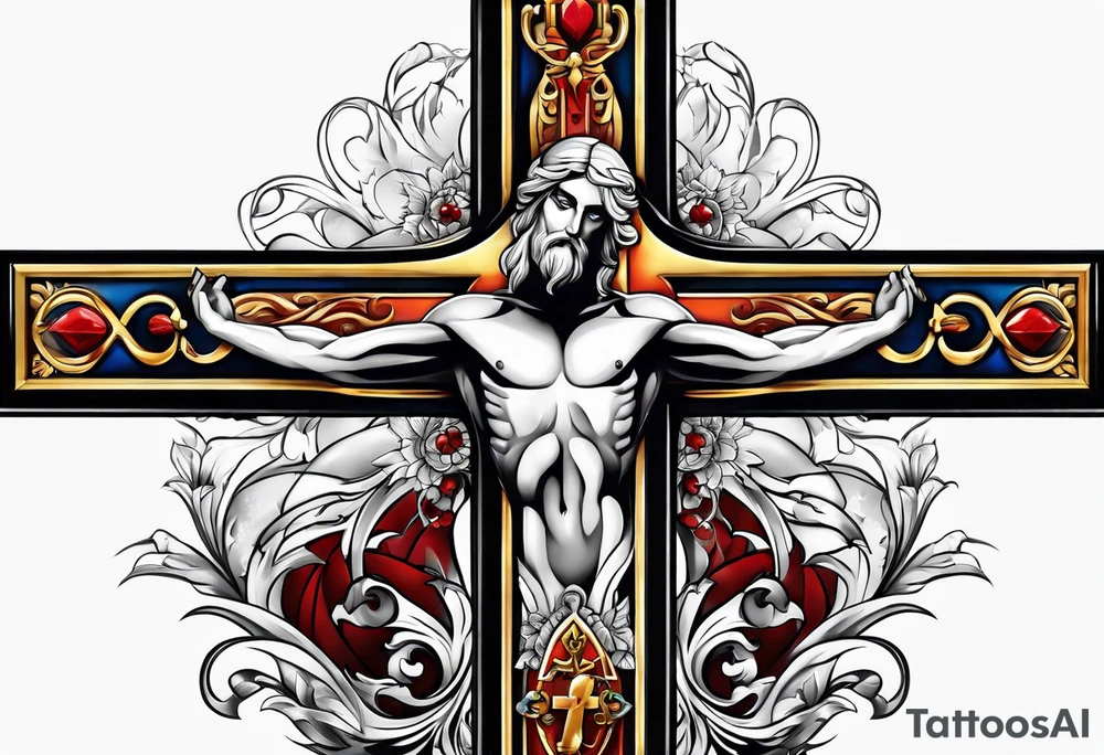 taking up your cross tattoo idea