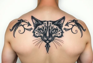 Black Cat tattoo idea