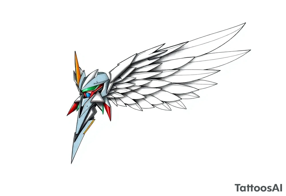 Gundam wing tattoo idea