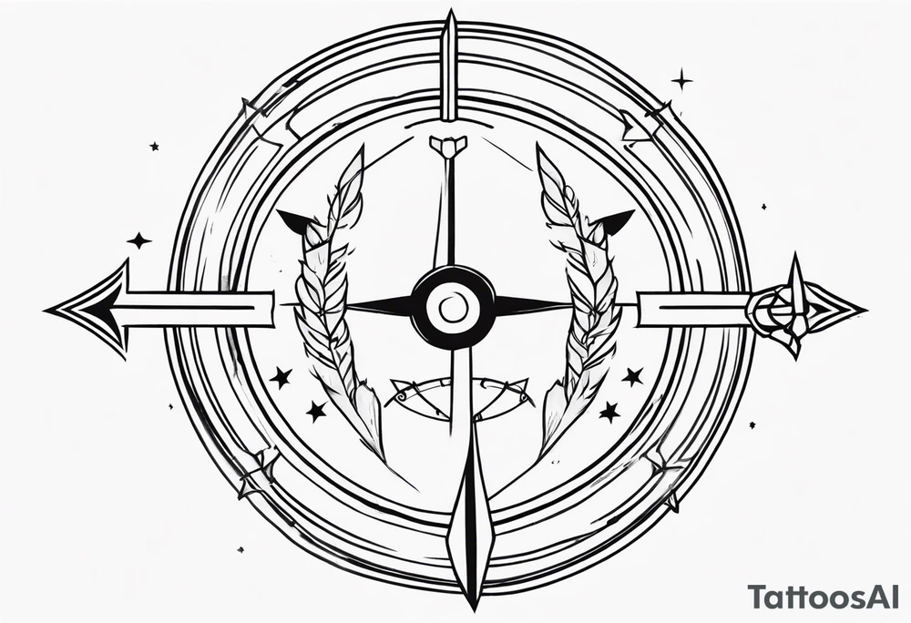 Sagittarius tattoo idea