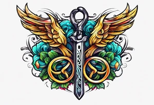scissors tattoo idea