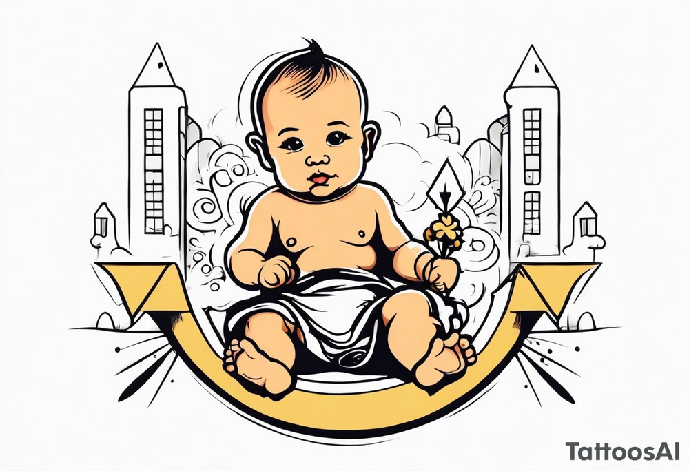 street baby tattoo idea