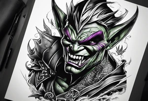 Green goblin tattoo idea