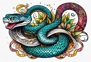 Snake tattoo idea