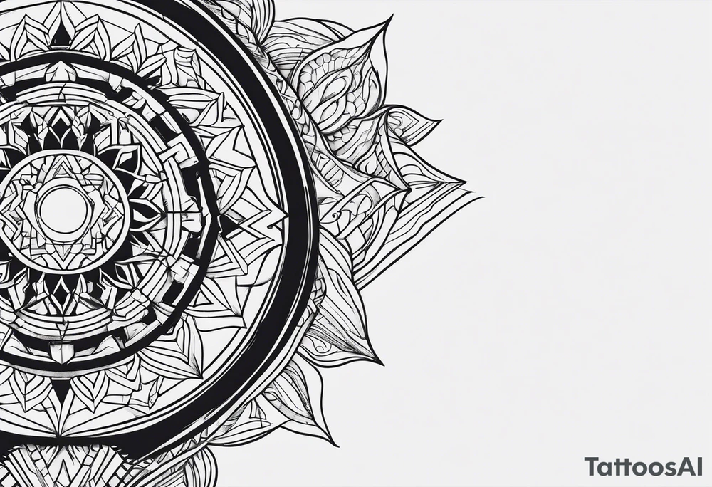 alternativo dark tattoo idea