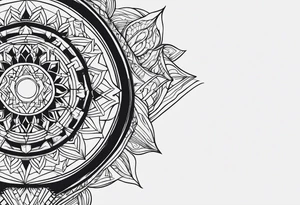 alternativo dark tattoo idea