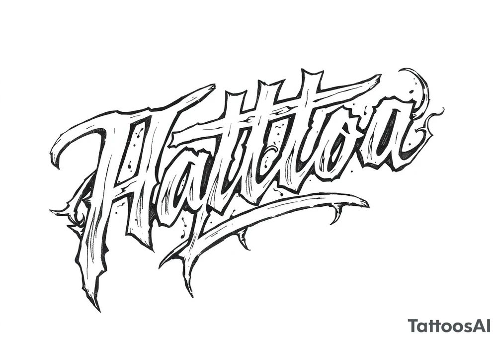 Cursive tattoo idea