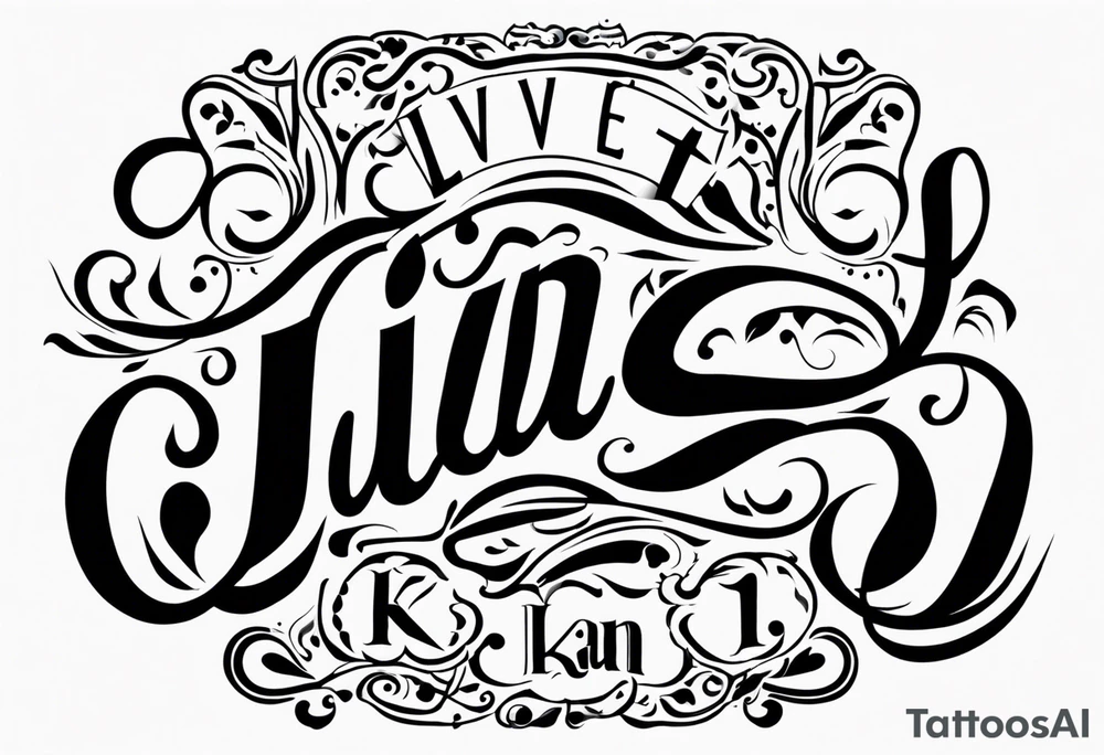 Lev livet mens du kan tattoo idea