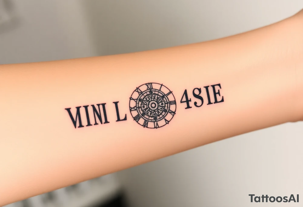 vintage roman numerals within ornate clockwork mechanism tattoo idea vintage roman numerals within ornate clockwork mechanism tattoo idea