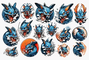 Swampert tattoo idea