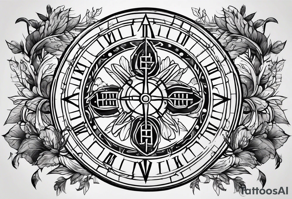 Vegvisir tattoo idea