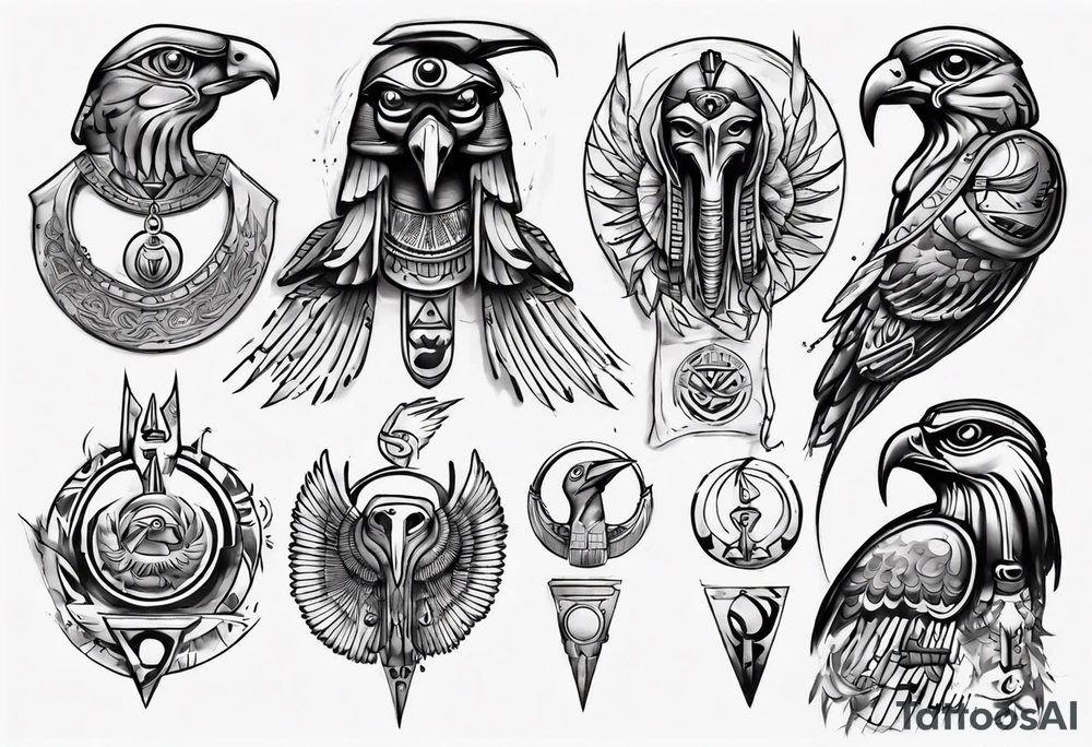 Horus tattoo idea