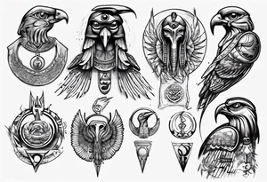 Horus tattoo idea