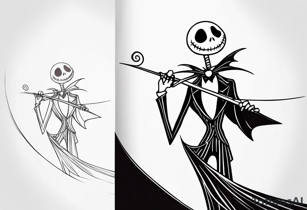 Jack Skellington tattoo idea