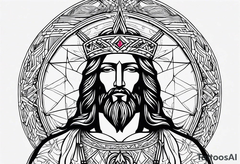 Christ tattoo idea