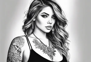 Buttcheeks tattoo idea