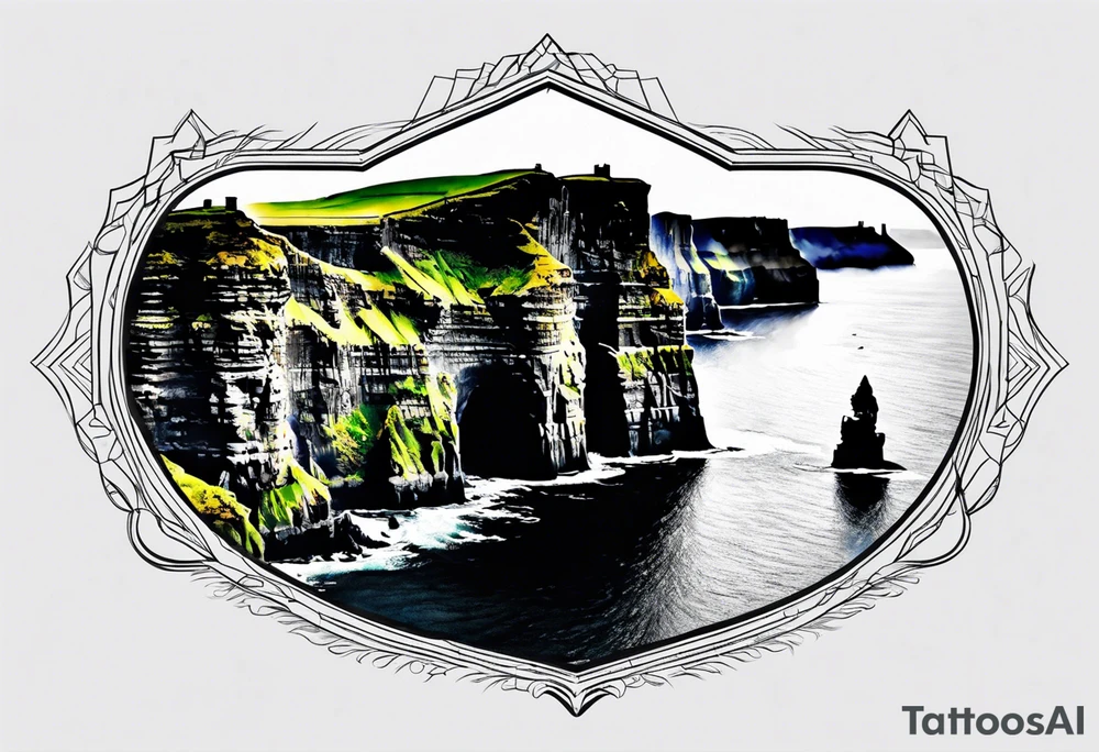 Cliffs of Moher tattoo idea